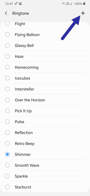 add custom song as ringtone on samsung 