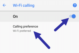 turn on wi fi calling on android 291120