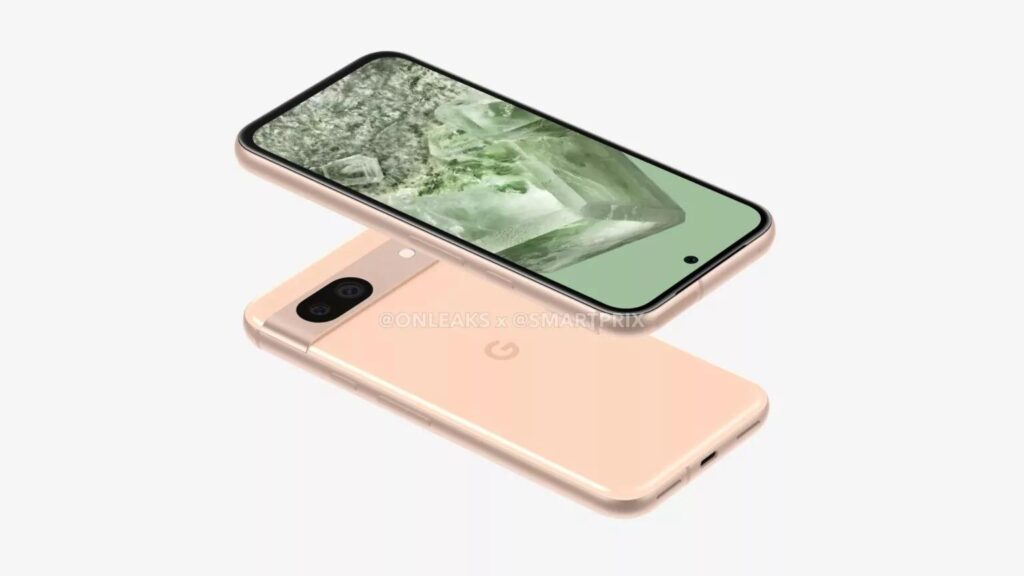 Google Pixel 8a 5K renders 3